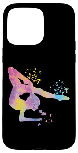 Turnerin mit Boden Mädchen Kinder Rhythmische Gymnastik Hülle für iPhone 15 Pro Max von Floor Gymnastics Team Equipment Gymnasts Coaches