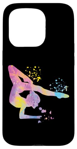 Turnerin mit Boden Mädchen Kinder Rhythmische Gymnastik Hülle für iPhone 15 Pro von Floor Gymnastics Team Equipment Gymnasts Coaches