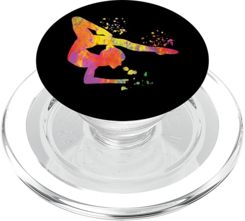 Turnerin mit Boden Mädchen Kinder Rhythmische Gymnastik PopSockets PopGrip für MagSafe Turnerin mit Boden Mädchen Kinder Rhythmische Gymnastik PopSockets PopGrip für MagSafe von Floor Gymnastics Team Equipment Gymnasts Coaches