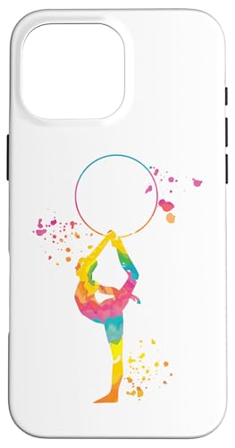 Turnerin mit Reifen Mädchen Kinder Rhythmische Gymnastik Hülle für iPhone 16 Pro Max Turnerin mit Reifen Mädchen Kinder Rhythmische Gymnastik Hülle für iPhone 16 Pro Max von Floor Gymnastics Team Equipment Gymnasts Coaches