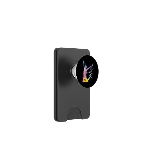 Turnerin mit Reifen Mädchen Kinder Rhythmische Gymnastik PopSockets PopWallet für MagSafe von Floor Gymnastics Team Equipment Gymnasts Coaches