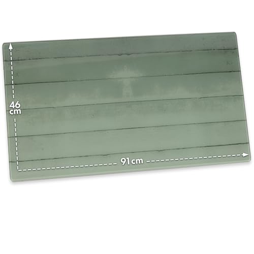 Floordirekt Magnettafel aus Glas | GRAU | 46x91cm inkl. 3 Magnete & Montagezubehör - Whiteboard aus Sicherheitsglas, Magnetboard magnetische & beschreibbare Memoboard, GRAU (Ø4mm) 46x91cm von Floordirekt