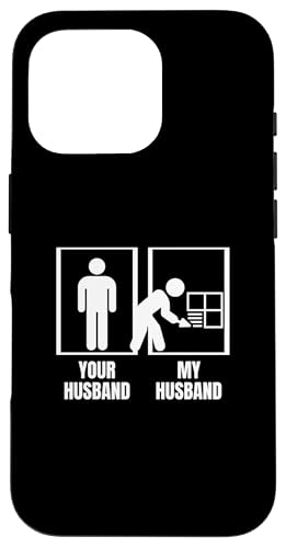 Lustiger Fliesenleger mit Aufschrift "Your Husband My Husband Wife" Hülle für iPhone 16 Pro Lustiger Fliesenleger mit Aufschrift "Your Husband My Husband Wife" Hülle für iPhone 16 Pro von Flooring Installer And Tile Worker Apparel