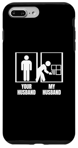 Lustiger Fliesenleger mit Aufschrift "Your Husband My Husband Wife" Hülle für iPhone 7 Plus/8 Plus Lustiger Fliesenleger mit Aufschrift "Your Husband My Husband Wife" Hülle für iPhone 7 Plus/8 Plus von Flooring Installer And Tile Worker Apparel