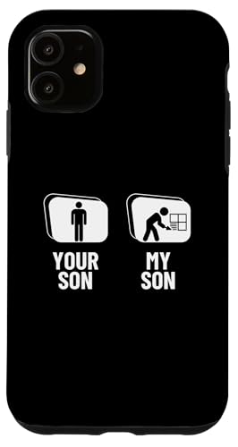 Lustiger Fliesenleger mit Aufschrift "Your Son My Son Dad Father Mom Mother Hülle für iPhone 11 Lustiger Fliesenleger mit Aufschrift "Your Son My Son Dad Father Mom Mother Hülle für iPhone 11 von Flooring Installer And Tile Worker Apparel