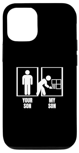 Lustiger Fliesenleger mit Aufschrift "Your Son My Son Dad Father Mom Mother Hülle für iPhone 12/12 Pro Lustiger Fliesenleger mit Aufschrift "Your Son My Son Dad Father Mom Mother Hülle für iPhone 12/12 Pro von Flooring Installer And Tile Worker Apparel