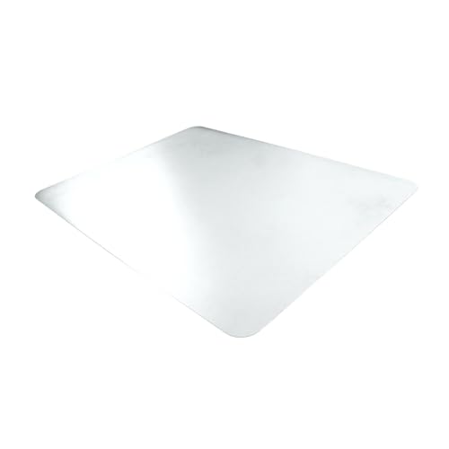Desktex anti-rutsch Tischschutzmatte | Schreibtischmatte | 74 x 150 cm | aus Original-Floortex-Polycarbonat | transparent | rechteckig von Floortex