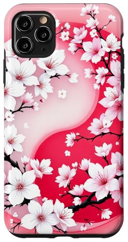 Yin Yang Kirschblüte Sakura Rose Floral Pink Yin und Yang Hülle für iPhone 11 Pro Max Yin Yang Kirschblüte Sakura Rose Floral Pink Yin und Yang Hülle für iPhone 11 Pro Max von Floral Botanical Cherry Blossom Sakura Yin Yang