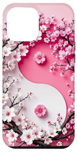 Yin Yang Kirschblüte Sakura Rose Floral Pink Yin und Yang Hülle für iPhone 12 Pro Max Yin Yang Kirschblüte Sakura Rose Floral Pink Yin und Yang Hülle für iPhone 12 Pro Max von Floral Botanical Cherry Blossom Sakura Yin Yang