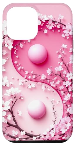 Yin Yang Kirschblüte Sakura Rose Floral Pink Yin und Yang Hülle für iPhone 12 Pro Max Yin Yang Kirschblüte Sakura Rose Floral Pink Yin und Yang Hülle für iPhone 12 Pro Max von Floral Botanical Cherry Blossom Sakura Yin Yang