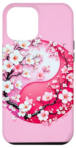 Yin Yang Kirschblüte Sakura Rose Floral Pink Yin und Yang Hülle für iPhone 12 Pro Max Yin Yang Kirschblüte Sakura Rose Floral Pink Yin und Yang Hülle für iPhone 12 Pro Max von Floral Botanical Cherry Blossom Sakura Yin Yang