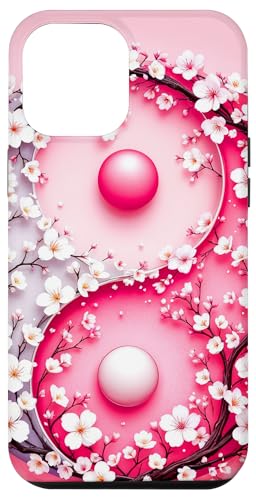Yin Yang Kirschblüte Sakura Rose Floral Pink Yin und Yang Hülle für iPhone 12 Pro Max Yin Yang Kirschblüte Sakura Rose Floral Pink Yin und Yang Hülle für iPhone 12 Pro Max von Floral Botanical Cherry Blossom Sakura Yin Yang
