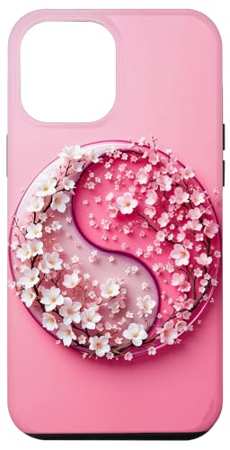 Yin Yang Kirschblüte Sakura Rose Floral Pink Yin und Yang Hülle für iPhone 12 Pro Max Yin Yang Kirschblüte Sakura Rose Floral Pink Yin und Yang Hülle für iPhone 12 Pro Max von Floral Botanical Cherry Blossom Sakura Yin Yang