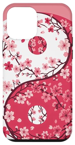 Yin Yang Kirschblüte Sakura Rose Floral Pink Yin und Yang Hülle für iPhone 12 mini von Floral Botanical Cherry Blossom Sakura Yin Yang