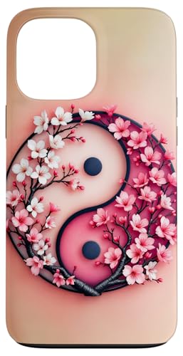 Yin Yang Kirschblüte Sakura Rose Floral Pink Yin und Yang Hülle für iPhone 13 Pro Max Yin Yang Kirschblüte Sakura Rose Floral Pink Yin und Yang Hülle für iPhone 13 Pro Max von Floral Botanical Cherry Blossom Sakura Yin Yang