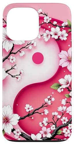 Yin Yang Kirschblüte Sakura Rose Floral Pink Yin und Yang Hülle für iPhone 13 Pro Max Yin Yang Kirschblüte Sakura Rose Floral Pink Yin und Yang Hülle für iPhone 13 Pro Max von Floral Botanical Cherry Blossom Sakura Yin Yang