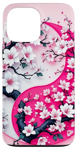 Yin Yang Kirschblüte Sakura Rose Floral Pink Yin und Yang Hülle für iPhone 13 Pro Max Yin Yang Kirschblüte Sakura Rose Floral Pink Yin und Yang Hülle für iPhone 13 Pro Max von Floral Botanical Cherry Blossom Sakura Yin Yang