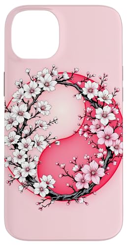 Yin Yang Kirschblüte Sakura Rose Floral Pink Yin und Yang Hülle für iPhone 14 Plus Yin Yang Kirschblüte Sakura Rose Floral Pink Yin und Yang Hülle für iPhone 14 Plus von Floral Botanical Cherry Blossom Sakura Yin Yang