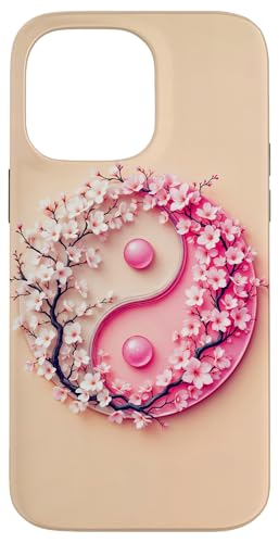Yin Yang Kirschblüte Sakura Rose Floral Pink Yin und Yang Hülle für iPhone 14 Pro Max Yin Yang Kirschblüte Sakura Rose Floral Pink Yin und Yang Hülle für iPhone 14 Pro Max von Floral Botanical Cherry Blossom Sakura Yin Yang