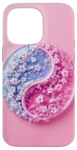 Yin Yang Kirschblüte Sakura Rose Floral Pink Yin und Yang Hülle für iPhone 14 Pro Max Yin Yang Kirschblüte Sakura Rose Floral Pink Yin und Yang Hülle für iPhone 14 Pro Max von Floral Botanical Cherry Blossom Sakura Yin Yang