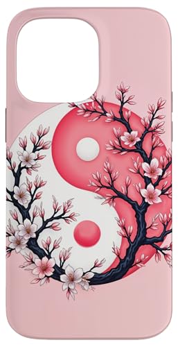 Yin Yang Kirschblüte Sakura Rose Floral Pink Yin und Yang Hülle für iPhone 14 Pro Max Yin Yang Kirschblüte Sakura Rose Floral Pink Yin und Yang Hülle für iPhone 14 Pro Max von Floral Botanical Cherry Blossom Sakura Yin Yang