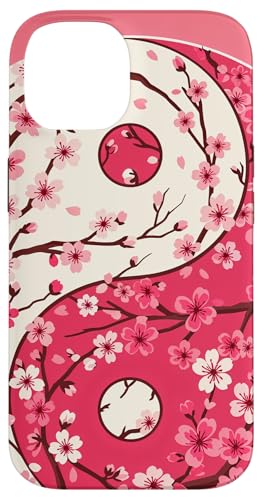 Yin Yang Kirschblüte Sakura Rose Floral Pink Yin und Yang Hülle für iPhone 14 Yin Yang Kirschblüte Sakura Rose Floral Pink Yin und Yang Hülle für iPhone 14 von Floral Botanical Cherry Blossom Sakura Yin Yang