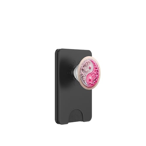 Yin Yang Kirschblüte Sakura Rose Floral Pink Yin und Yang PopSockets PopWallet für MagSafe Yin Yang Kirschblüte Sakura Rose Floral Pink Yin und Yang PopSockets PopWallet für MagSafe von Floral Botanical Cherry Blossom Sakura Yin Yang