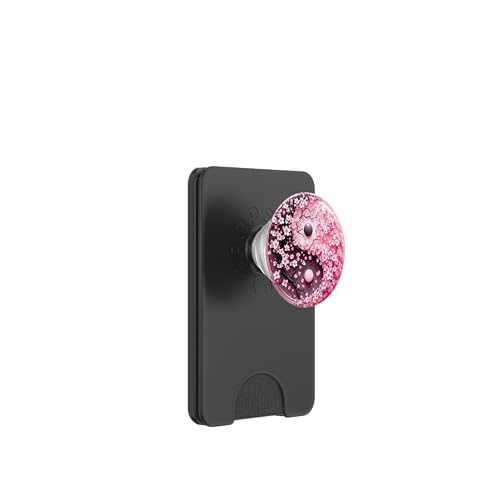 Yin Yang Kirschblüte Sakura Rose Floral Pink Yin und Yang PopSockets PopWallet für MagSafe Yin Yang Kirschblüte Sakura Rose Floral Pink Yin und Yang PopSockets PopWallet für MagSafe von Floral Botanical Cherry Blossom Sakura Yin Yang