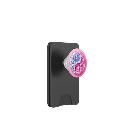 Yin Yang Kirschblüte Sakura Rose Floral Pink Yin und Yang PopSockets PopWallet für MagSafe Yin Yang Kirschblüte Sakura Rose Floral Pink Yin und Yang PopSockets PopWallet für MagSafe von Floral Botanical Cherry Blossom Sakura Yin Yang