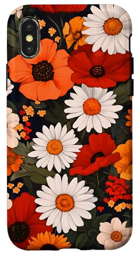 Bunte Blumen Natur Frühling Sommer Blumen Hülle für iPhone X/XS Bunte Blumen Natur Frühling Sommer Blumen Hülle für iPhone X/XS von Floral Designs by Dennex