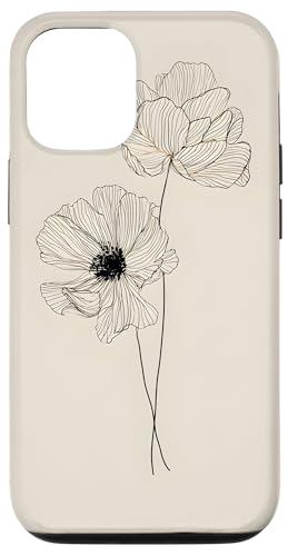 Elegante Anemonenblume Natur Hülle für iPhone 12/12 Pro Elegante Anemonenblume Natur Hülle für iPhone 12/12 Pro von Floral Designs by Dennex