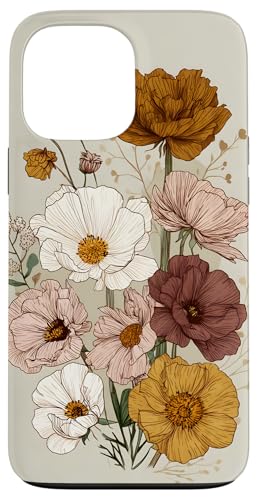 Flower Nature Vintage Floral Hülle für iPhone 13 Pro Max Flower Nature Vintage Floral Hülle für iPhone 13 Pro Max von Floral Designs by Dennex