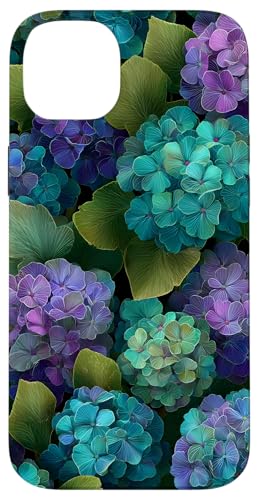 Hortensie Natur Bunte Blume Blau Rosa Hülle für iPhone 14 Plus Hortensie Natur Bunte Blume Blau Rosa Hülle für iPhone 14 Plus von Floral Designs by Dennex