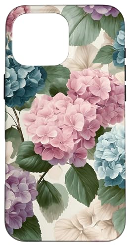 Hortensien Blumen Natur Frühling Hülle für iPhone 16 Pro Max Hortensien Blumen Natur Frühling Hülle für iPhone 16 Pro Max von Floral Designs by Dennex