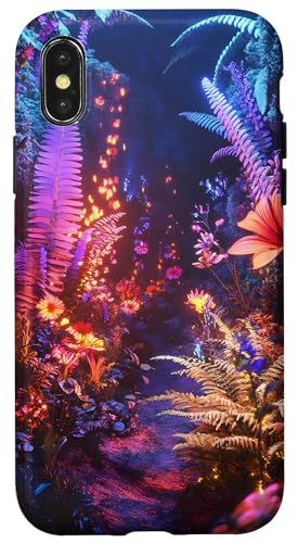 Lebendige Blumen Natur Bunt Garten Hülle für iPhone X/XS Lebendige Blumen Natur Bunt Garten Hülle für iPhone X/XS von Floral Designs by Dennex