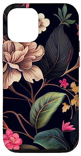 Hülle für iPhone 15 Blumenmuster, botanisches Muster von Floral Merch