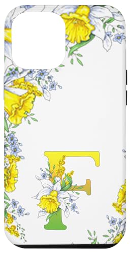 Daffodil Flower Monogramm Boho Bloom Buchstabe F Art Initial Hülle für iPhone 12 Pro Max Daffodil Flower Monogramm Boho Bloom Buchstabe F Art Initial Hülle für iPhone 12 Pro Max von Floral Yellow Art Personalized Garden Fun