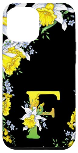 Daffodil Flower Monogramm Boho Bloom Buchstabe F Art Initial Hülle für iPhone 12 Pro Max Daffodil Flower Monogramm Boho Bloom Buchstabe F Art Initial Hülle für iPhone 12 Pro Max von Floral Yellow Art Personalized Garden Fun