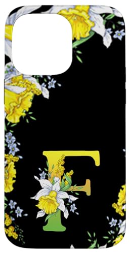 Daffodil Flower Monogramm Boho Bloom Buchstabe F Art Initial Hülle für iPhone 14 Pro Max Daffodil Flower Monogramm Boho Bloom Buchstabe F Art Initial Hülle für iPhone 14 Pro Max von Floral Yellow Art Personalized Garden Fun