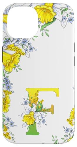 Daffodil Flower Monogramm Boho Bloom Buchstabe F Art Initial Hülle für iPhone 14 Daffodil Flower Monogramm Boho Bloom Buchstabe F Art Initial Hülle für iPhone 14 von Floral Yellow Art Personalized Garden Fun