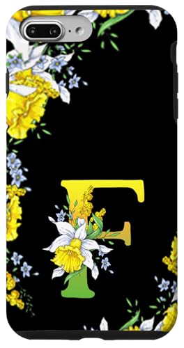 Daffodil Flower Monogramm Boho Bloom Buchstabe F Art Initial Hülle für iPhone 7 Plus/8 Plus Daffodil Flower Monogramm Boho Bloom Buchstabe F Art Initial Hülle für iPhone 7 Plus/8 Plus von Floral Yellow Art Personalized Garden Fun