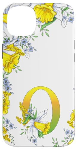 Daffodil Flower Monogramm Boho Bloom Buchstabe O Art Initial Hülle für iPhone 14 Plus Daffodil Flower Monogramm Boho Bloom Buchstabe O Art Initial Hülle für iPhone 14 Plus von Floral Yellow Art Personalized Garden Fun