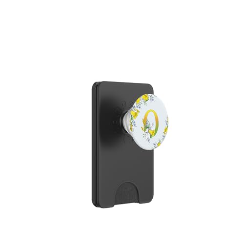 Daffodil Flower Monogramm Boho Bloom Buchstabe O Art Initial PopSockets PopWallet für MagSafe Daffodil Flower Monogramm Boho Bloom Buchstabe O Art Initial PopSockets PopWallet für MagSafe von Floral Yellow Art Personalized Garden Fun