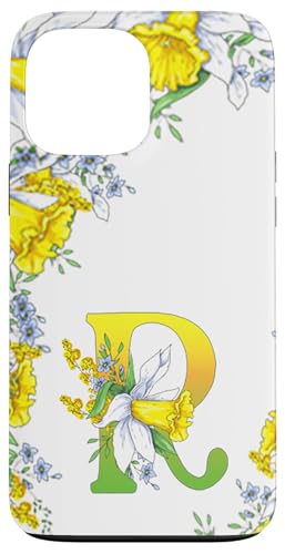 Daffodil Flower Monogramm Boho Bloom Buchstabe R Art Initial Hülle für iPhone 13 Pro Max Daffodil Flower Monogramm Boho Bloom Buchstabe R Art Initial Hülle für iPhone 13 Pro Max von Floral Yellow Art Personalized Garden Fun