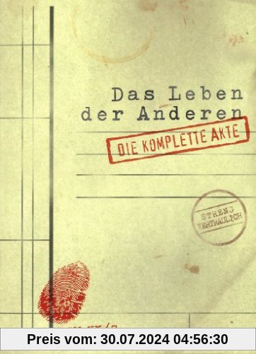 Das Leben der Anderen - Die komplette Akte (+ Audio-CD) [Limited Edition] [2 DVDs] von Florian Henckel von Donnersmarck