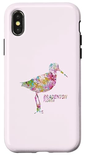 Bradenton Florida - Bradenton FL Shorebird Hülle für iPhone X/XS Bradenton Florida - Bradenton FL Shorebird Hülle für iPhone X/XS von Florida Shorebird Apparel