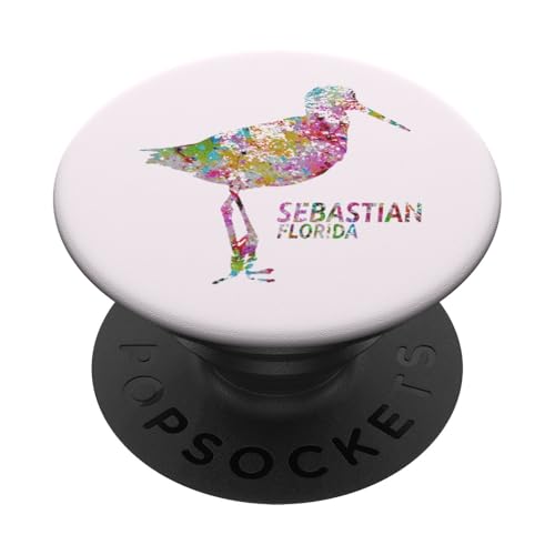 Sebastian Florida - Sebastian FL Shorebird PopSockets Klebender PopGrip von Florida Shorebird Apparel