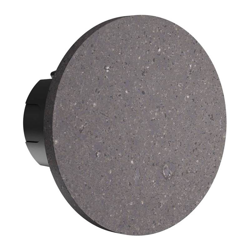 FLOS Camouflage 140 LED-Wandeinbaulampe Basalt von Flos Architectural