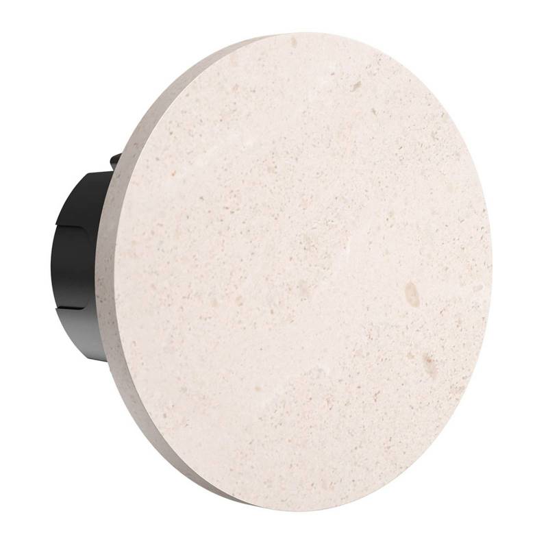 FLOS Camouflage 140 LED-Wandeinbaulampe Stein von Flos Architectural