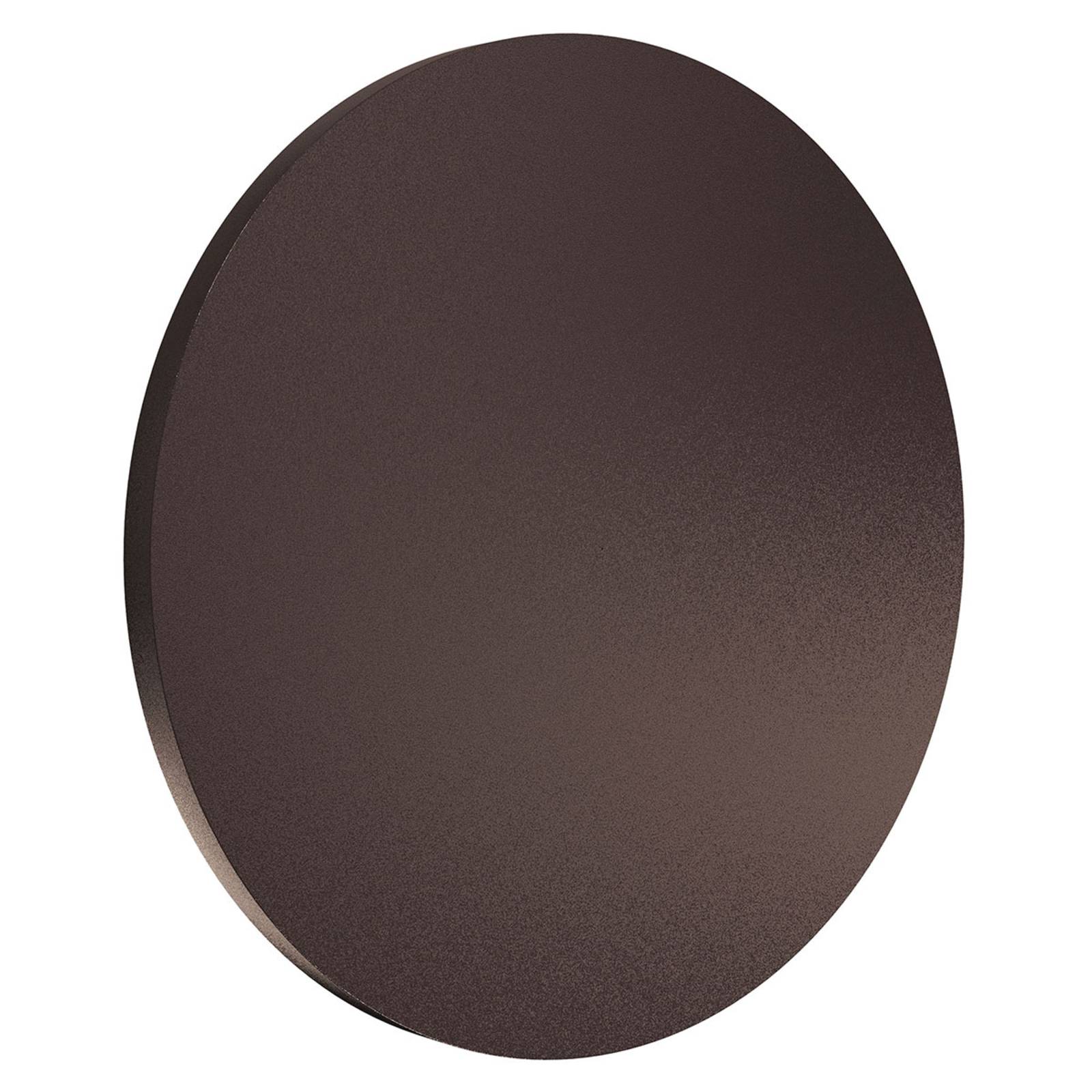 FLOS Camouflage 240 LED-Außenwandlampe dunkelbraun FLOS Camouflage 240 LED-Außenwandlampe dunkelbraun von Flos Architectural